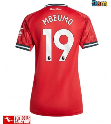 Manchester United Bryan Mbeumo #19 Hemmatröja Dam 2025-26 Kortärmad